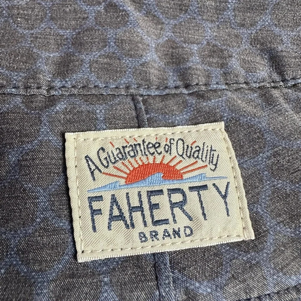 Faherty Shorts Mens 32 Gray All Day Shorts Hybrid Stretch Quick Dry Surf Casual